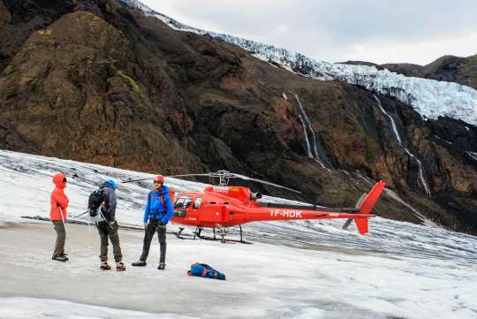 Helicopter Glacier Hike | Inspiring Ice Hiking in a remote location